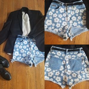 Flower vintage highwaisted short.